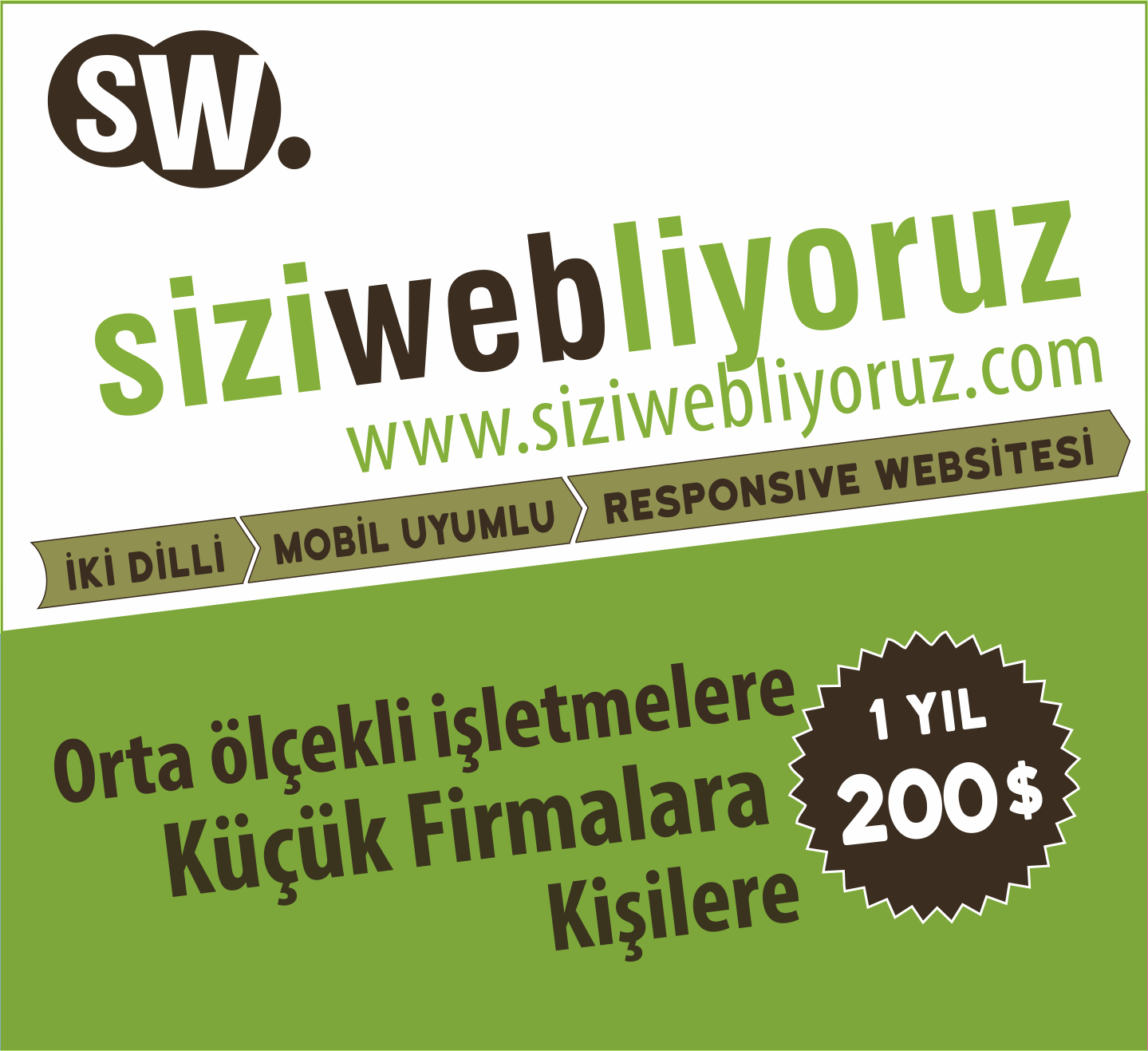 Sizi Webliyoruz banner